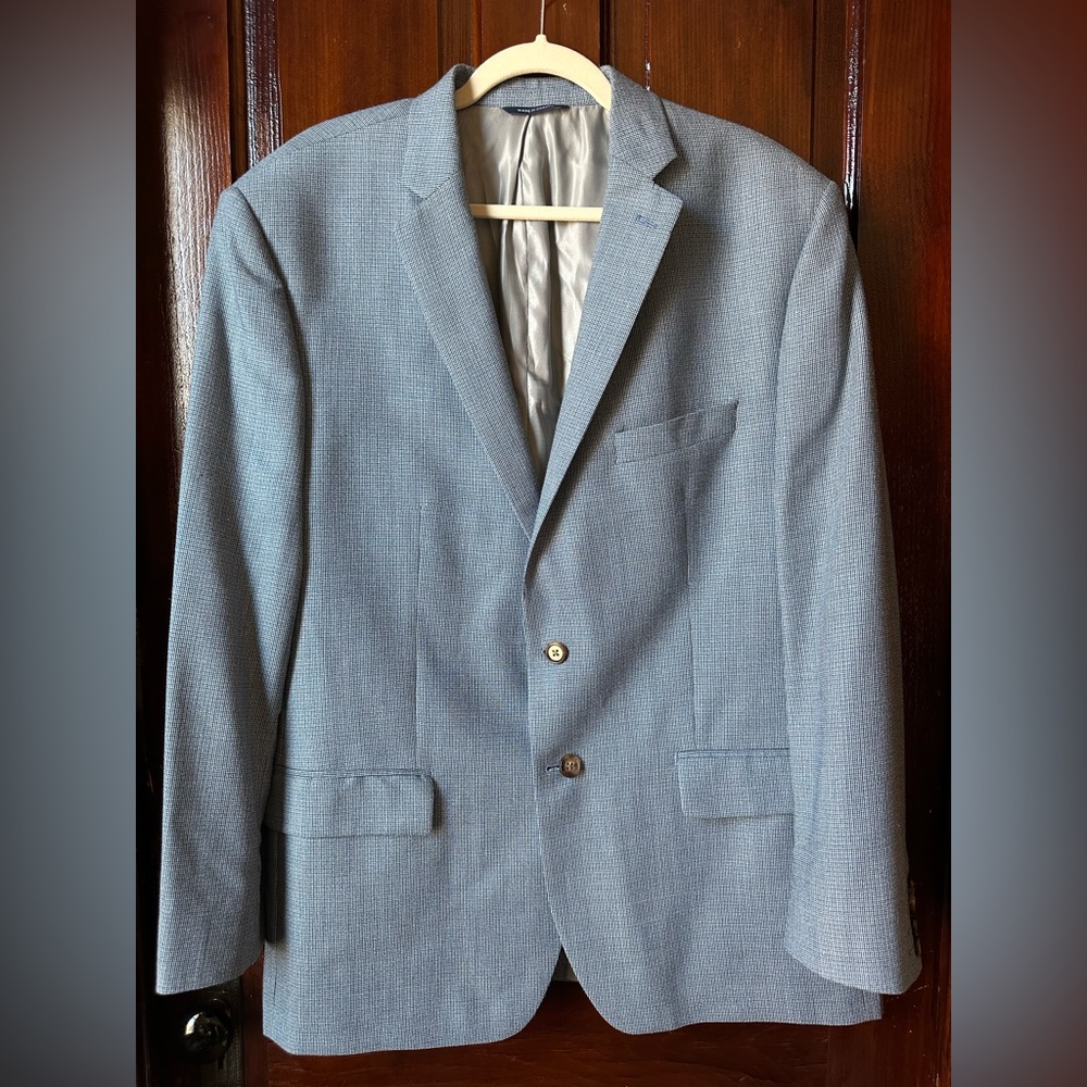 Ralph Lauren Silk Wool Blue Blazer